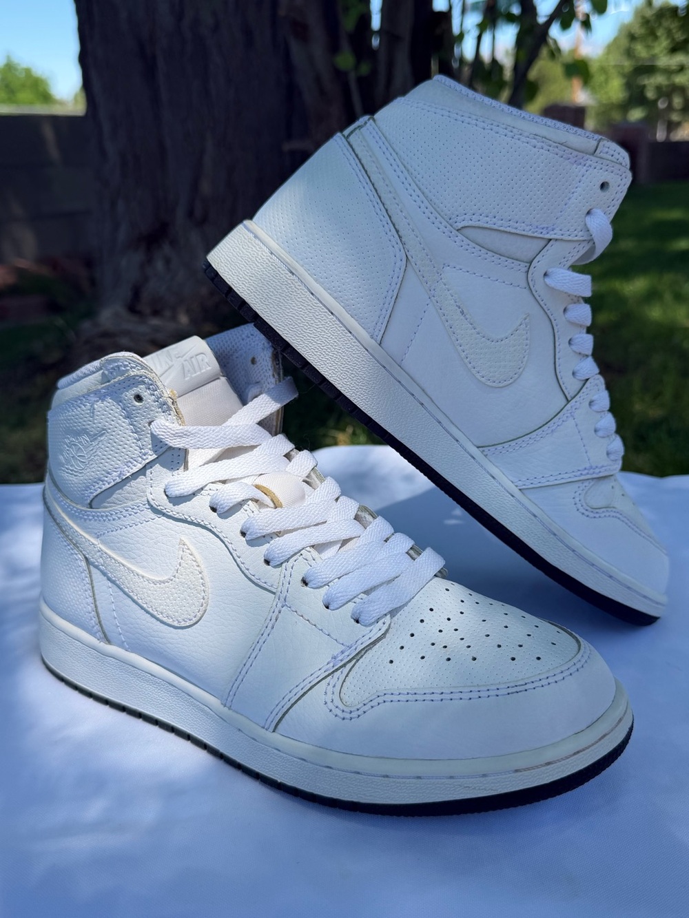 Air Jordan 1 Retro High OG 'White Perforated'
